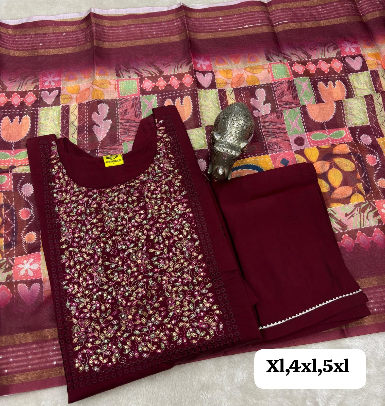 Premium Handwork Kurti Set
