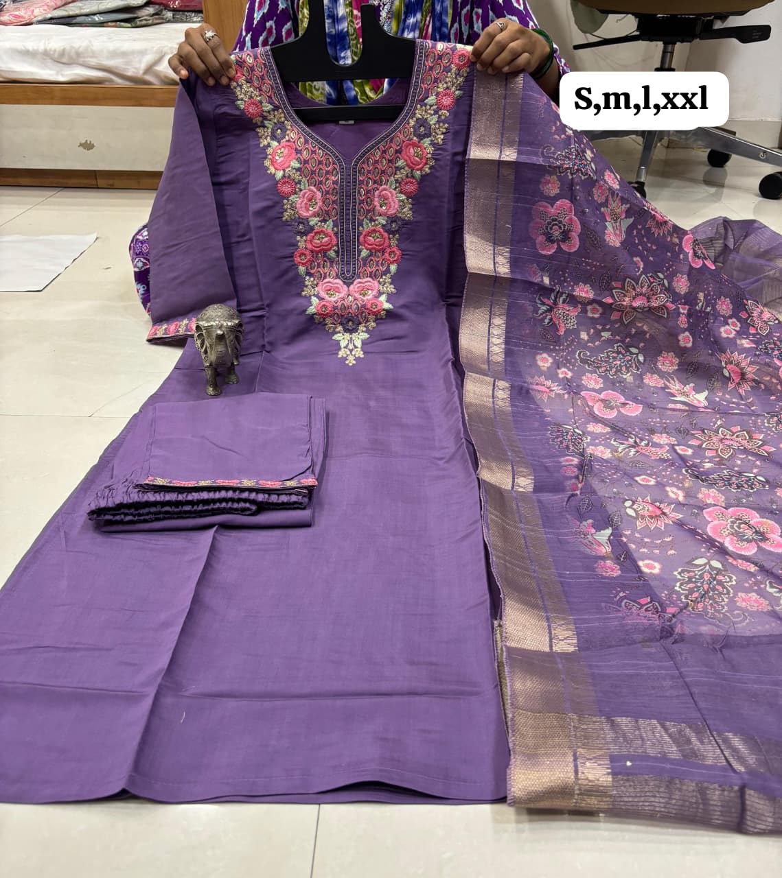 Premium Handwork Kurti Set