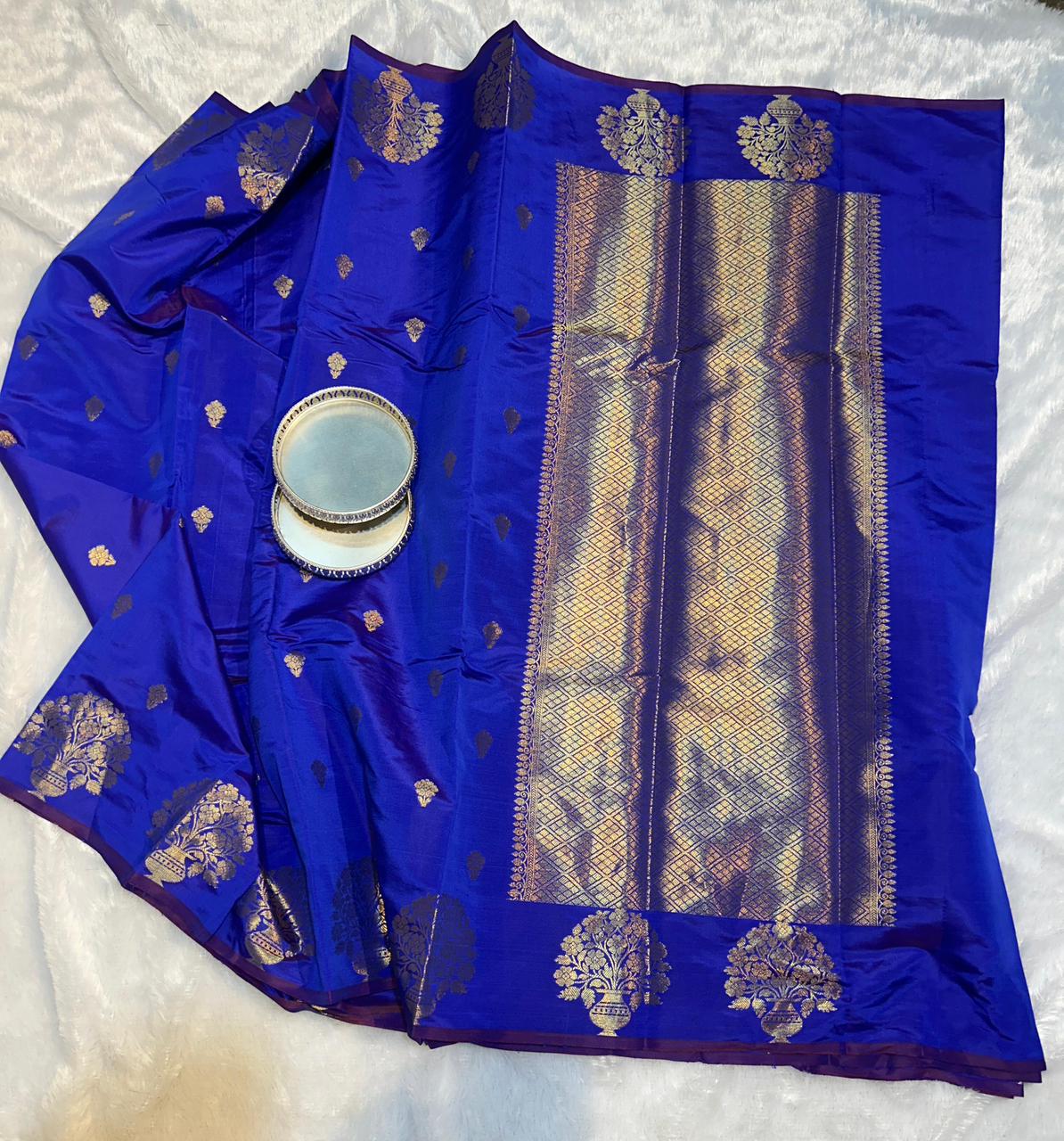 Banarasi Soft Katan Silk Saree