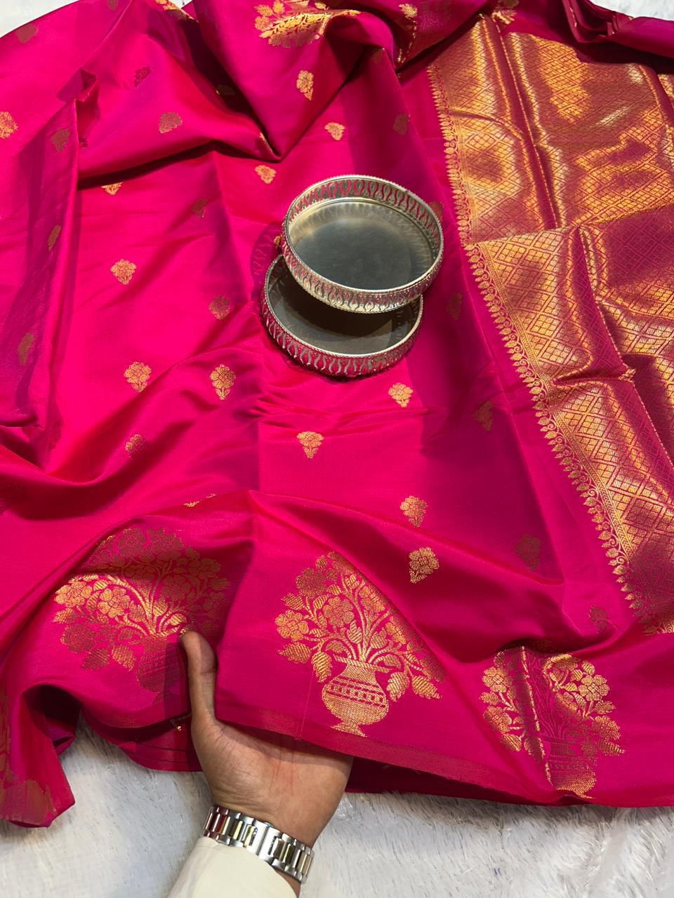Banarasi Soft Katan Silk Saree