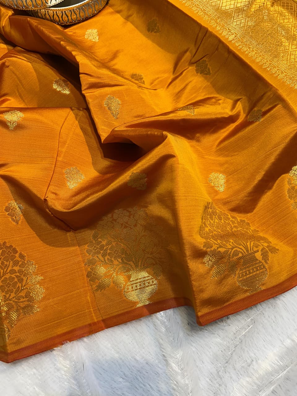 Banarasi Soft Katan Silk Saree