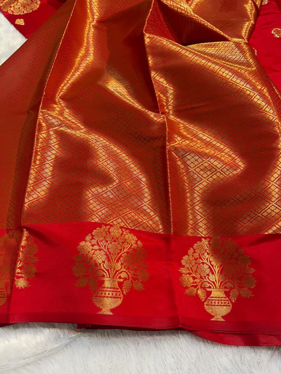 Banarasi Soft Katan Silk Saree