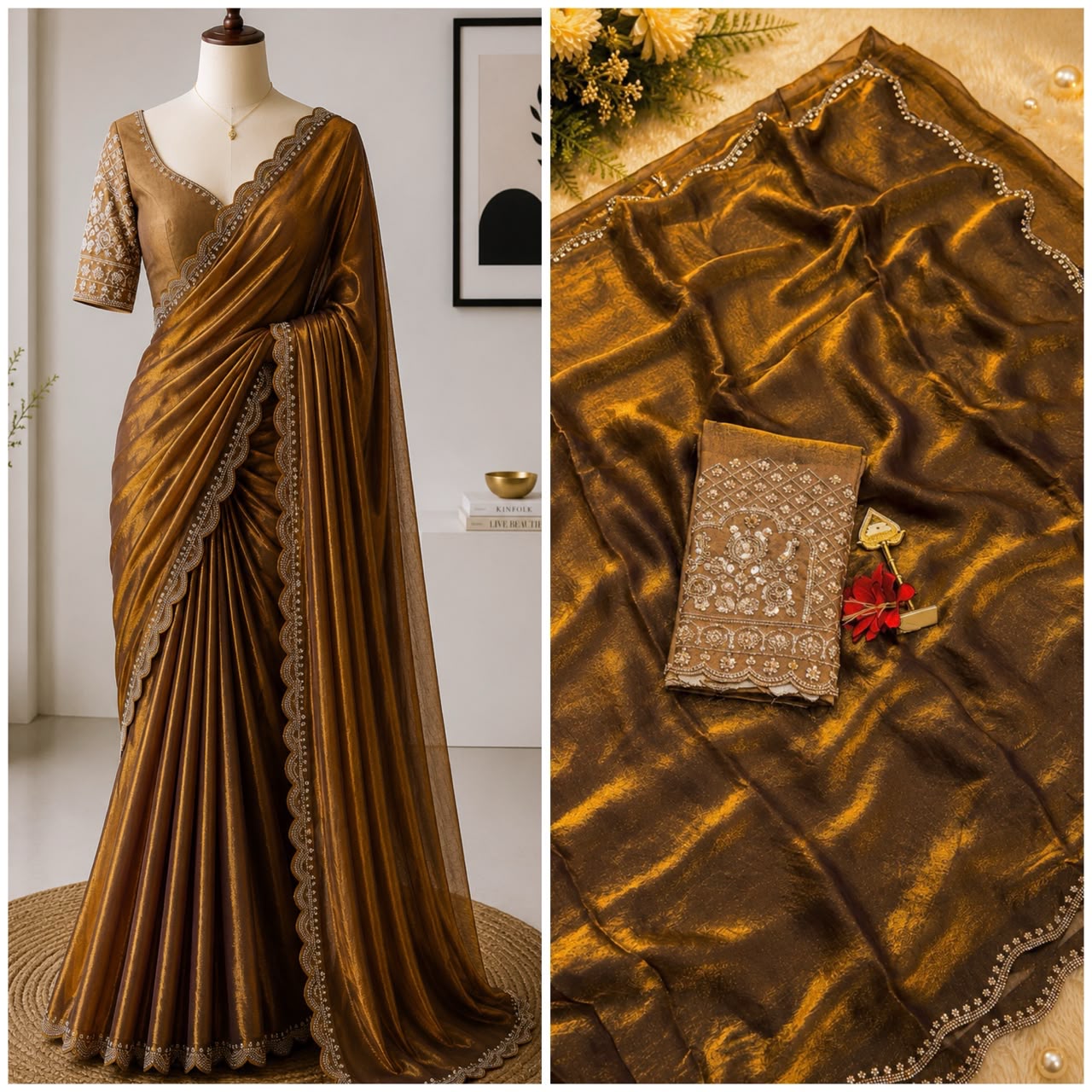 Fandy Party Wear Saree
