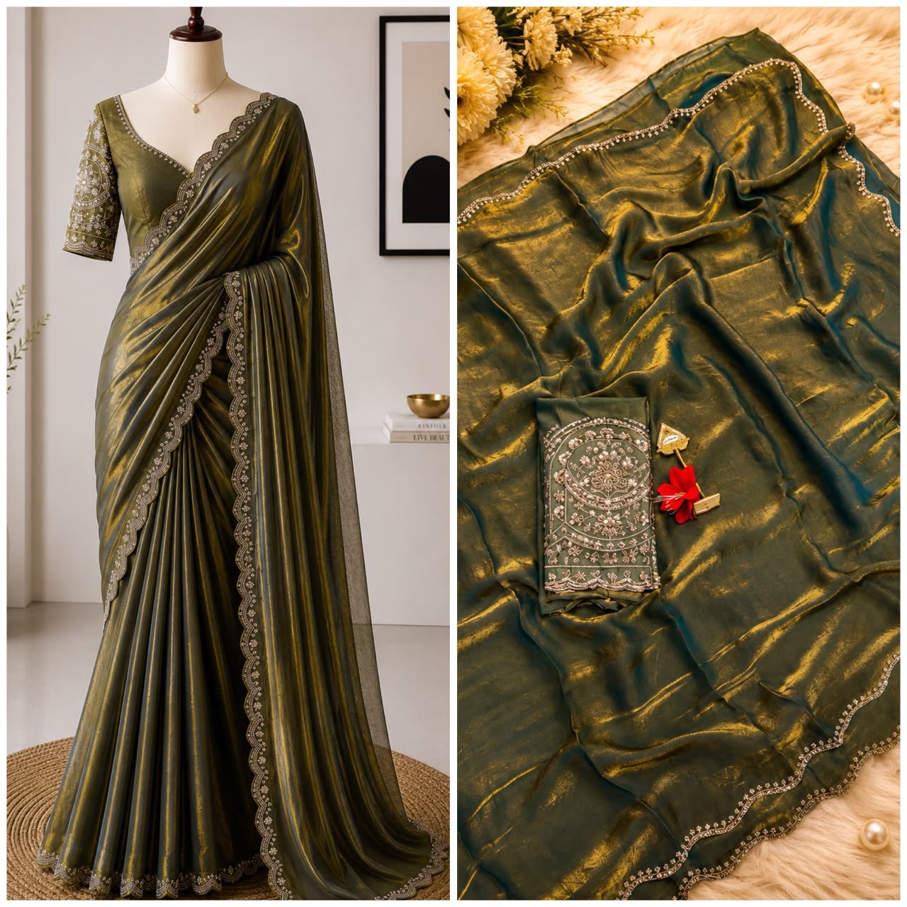 Fandy Party Wear Saree