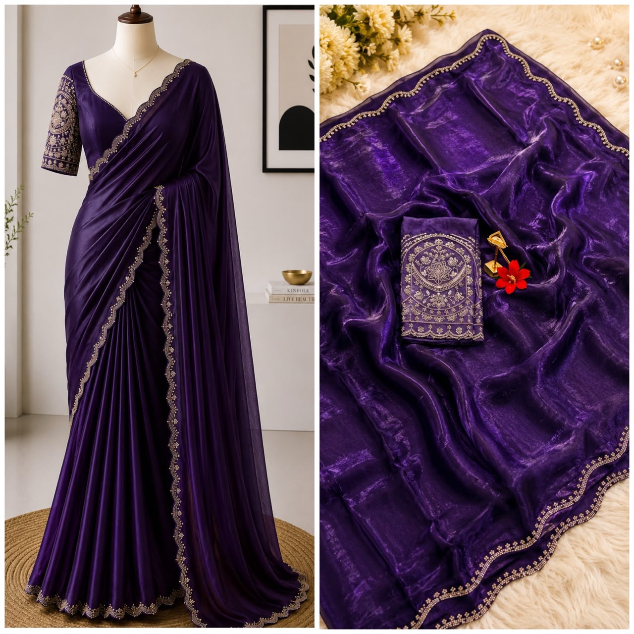 Fandy Party Wear Saree