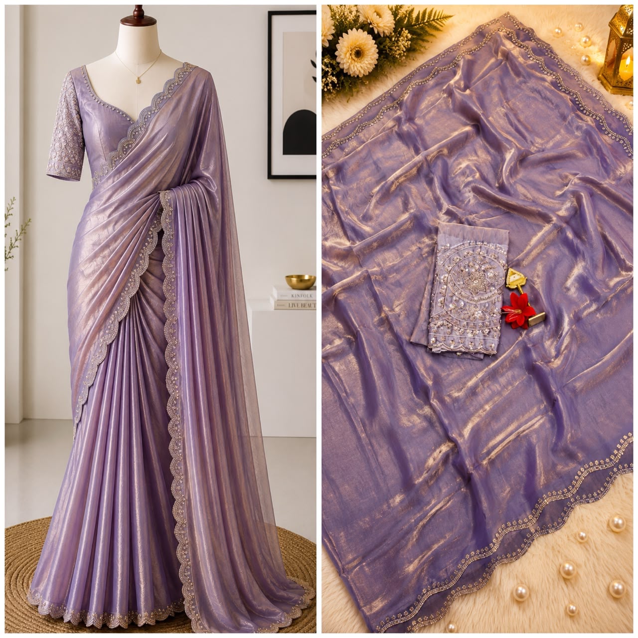Fandy Party Wear Saree