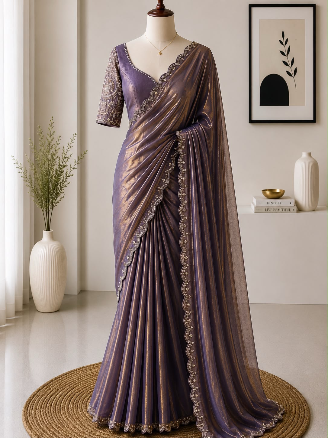 Fandy Party Wear Saree