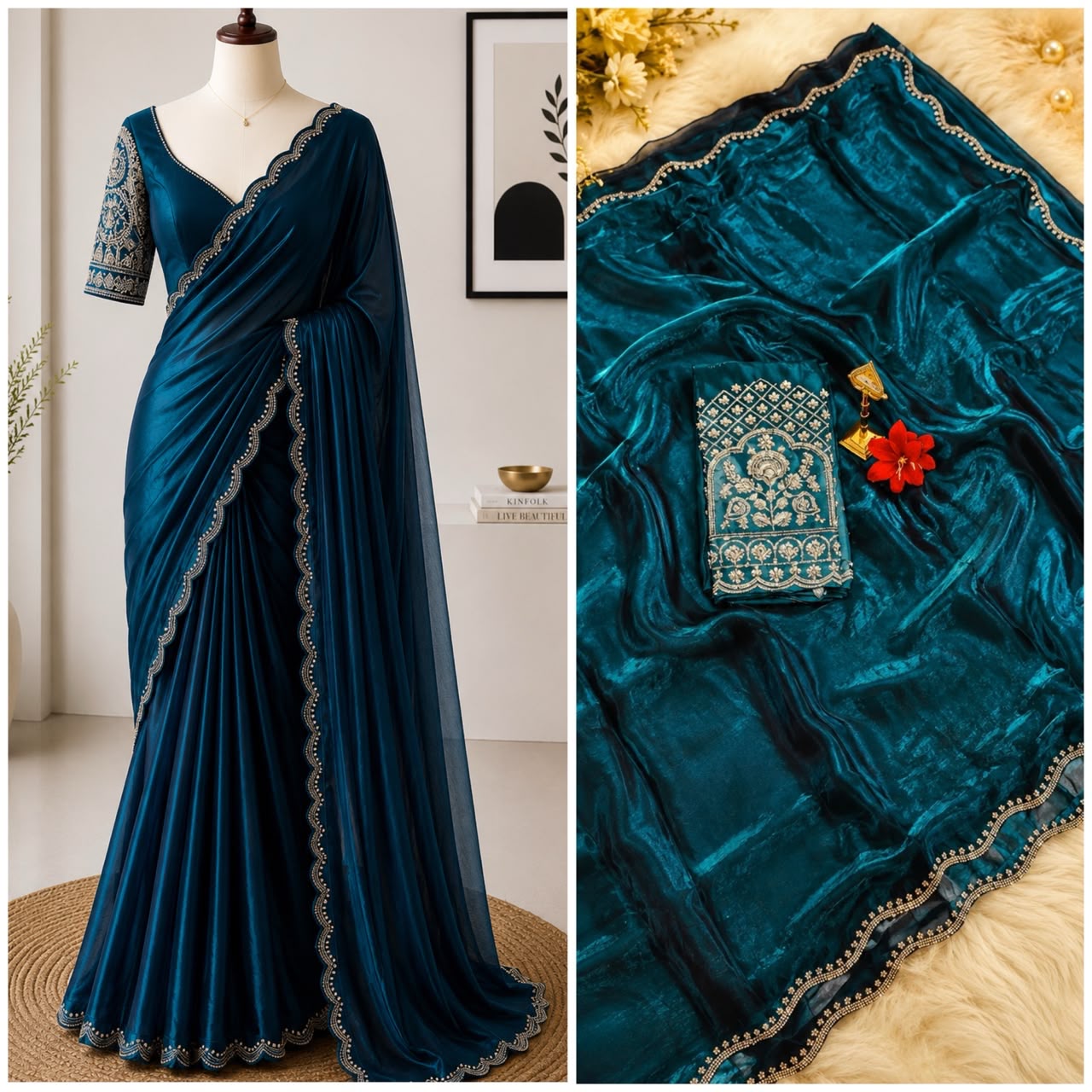 Fandy Party Wear Saree