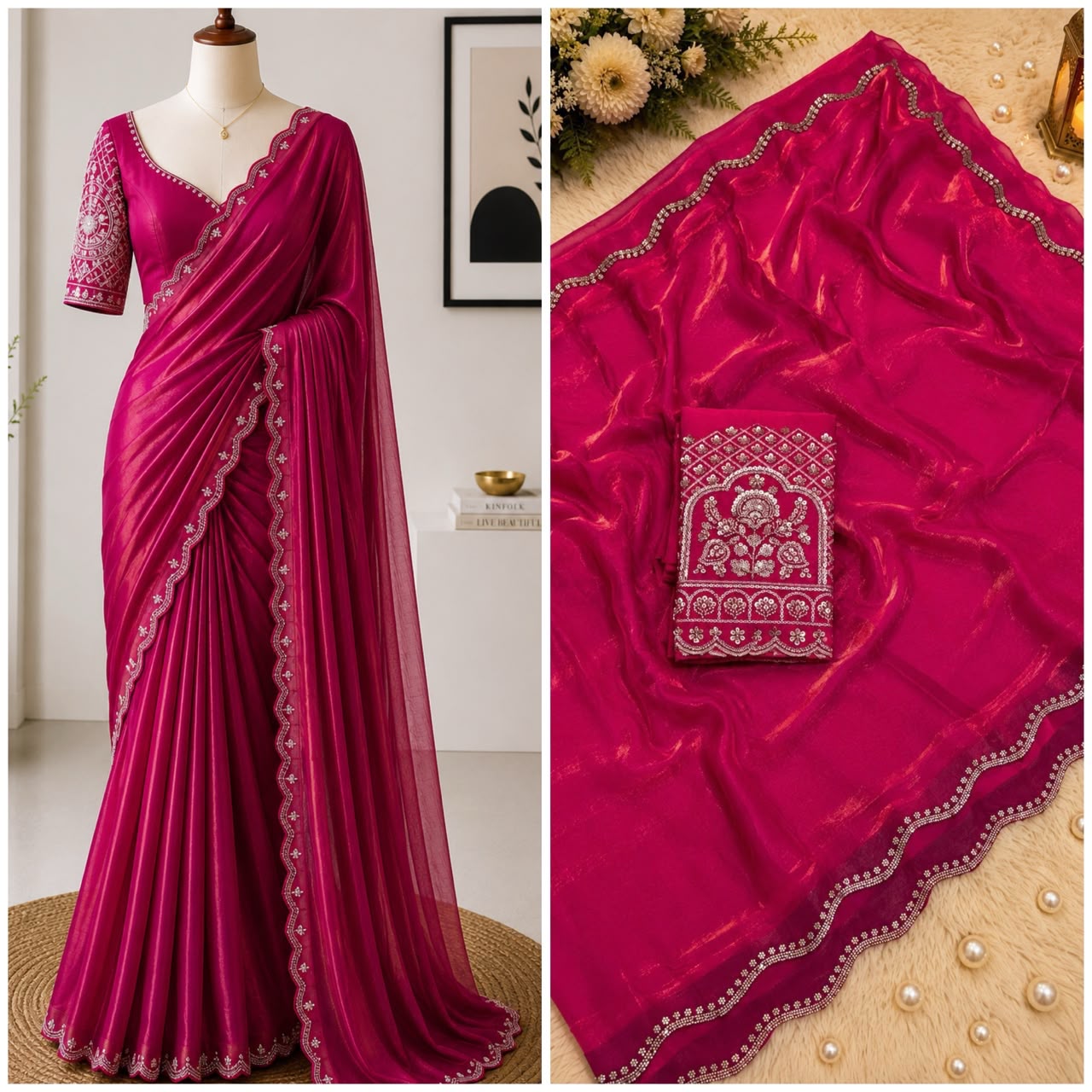 Fandy Party Wear Saree