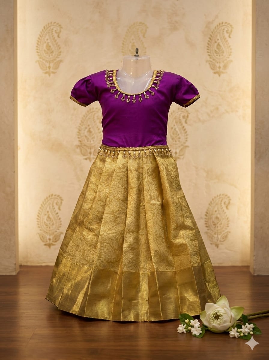 Little Princess Fancy Pavadai Set