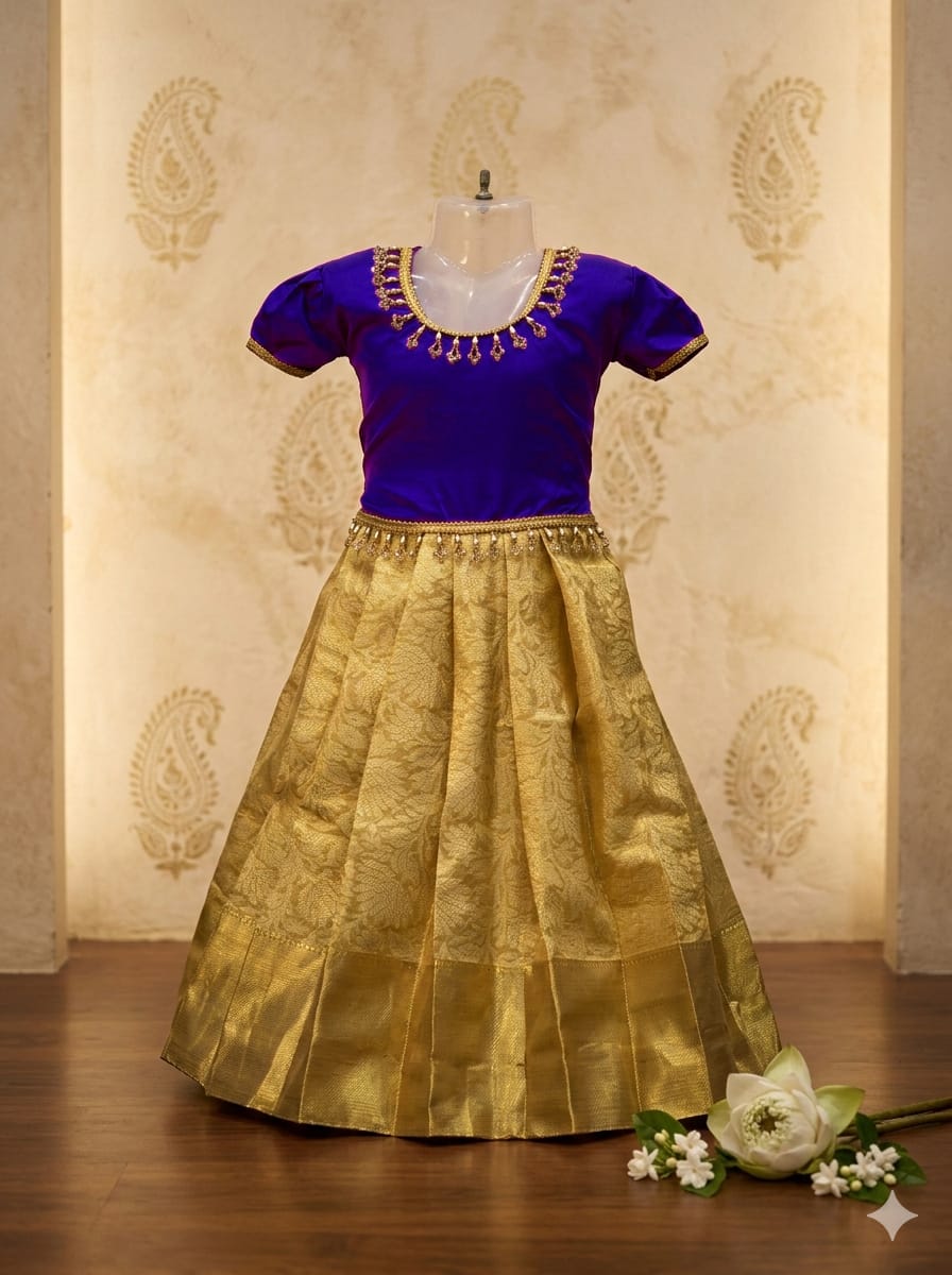 Little Princess Fancy Pavadai Set