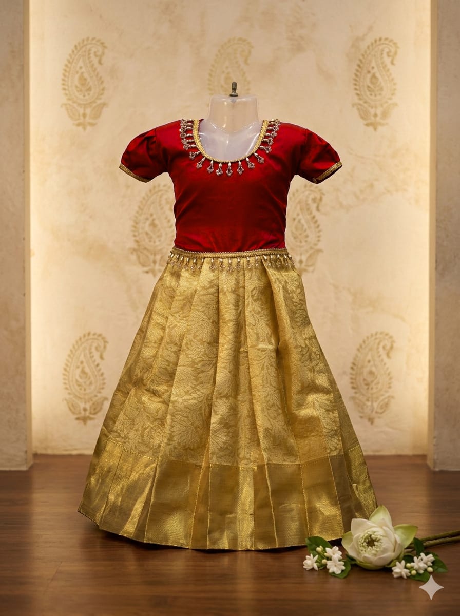 Little Princess Fancy Pavadai Set