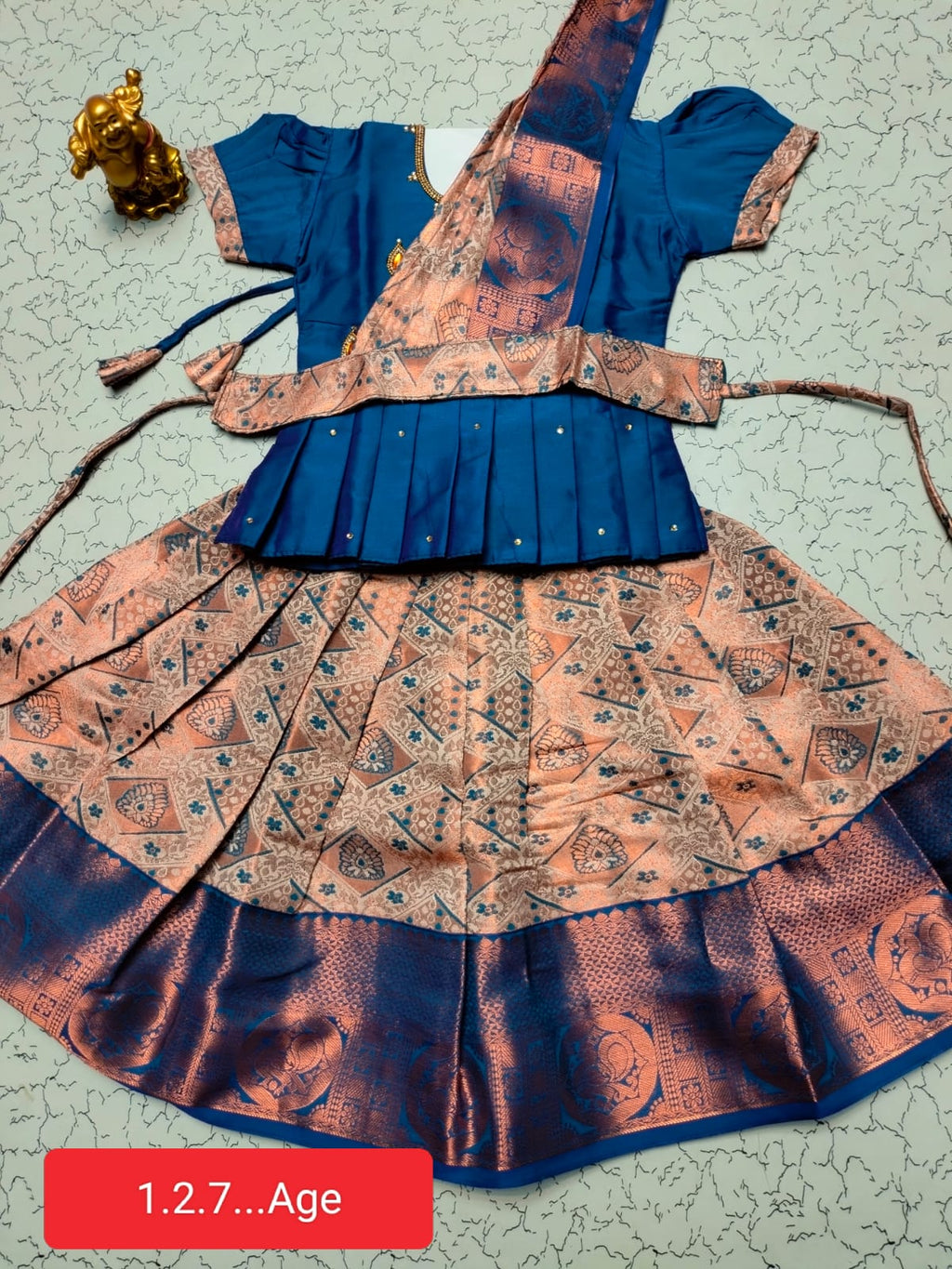 Traditional Pattu Pavadai Set
