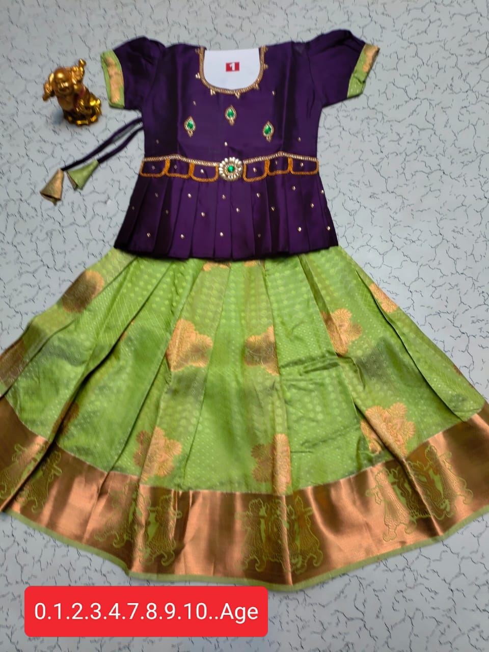 Little Princess Pattu Pavadai Sets