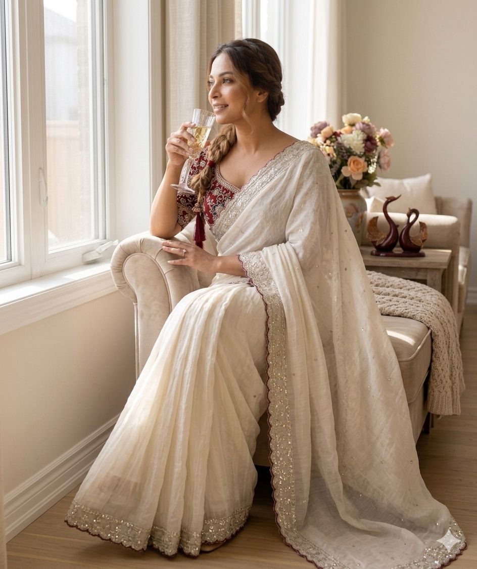 Trending Designer Rangoli Silk Saree
