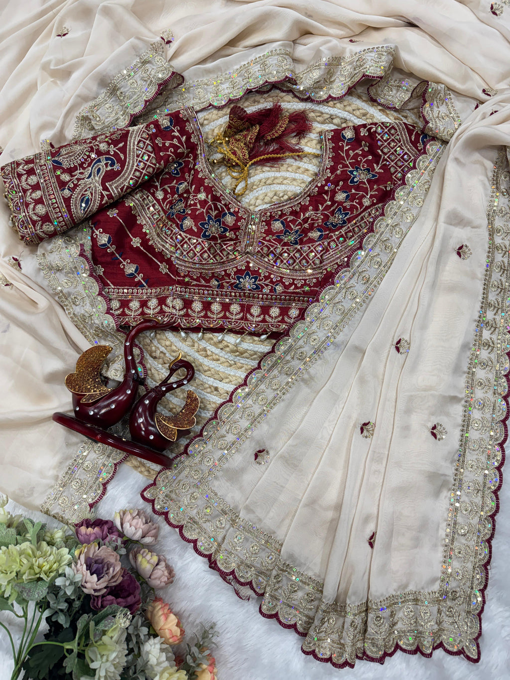 Trending Designer Rangoli Silk Saree