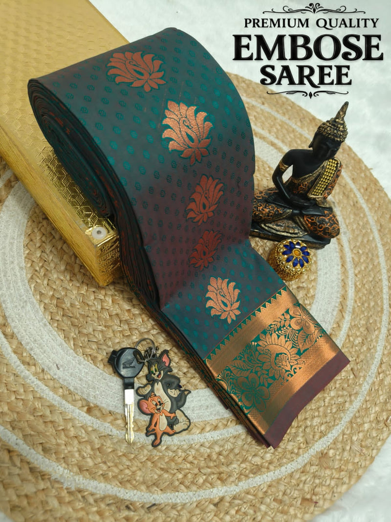 Premium Emboss Saree