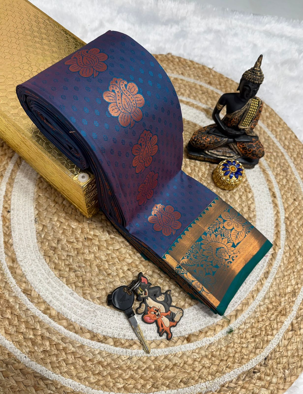 Premium Emboss Saree