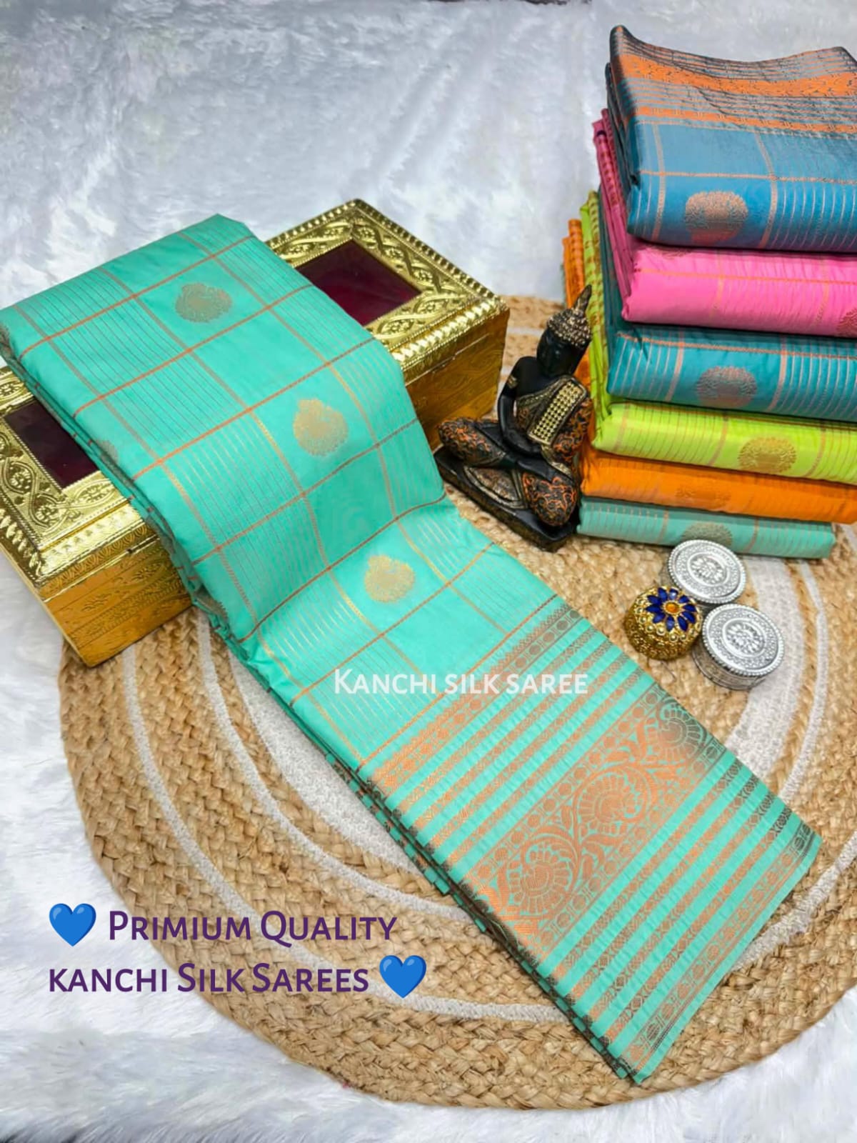 Premium Emboss Saree