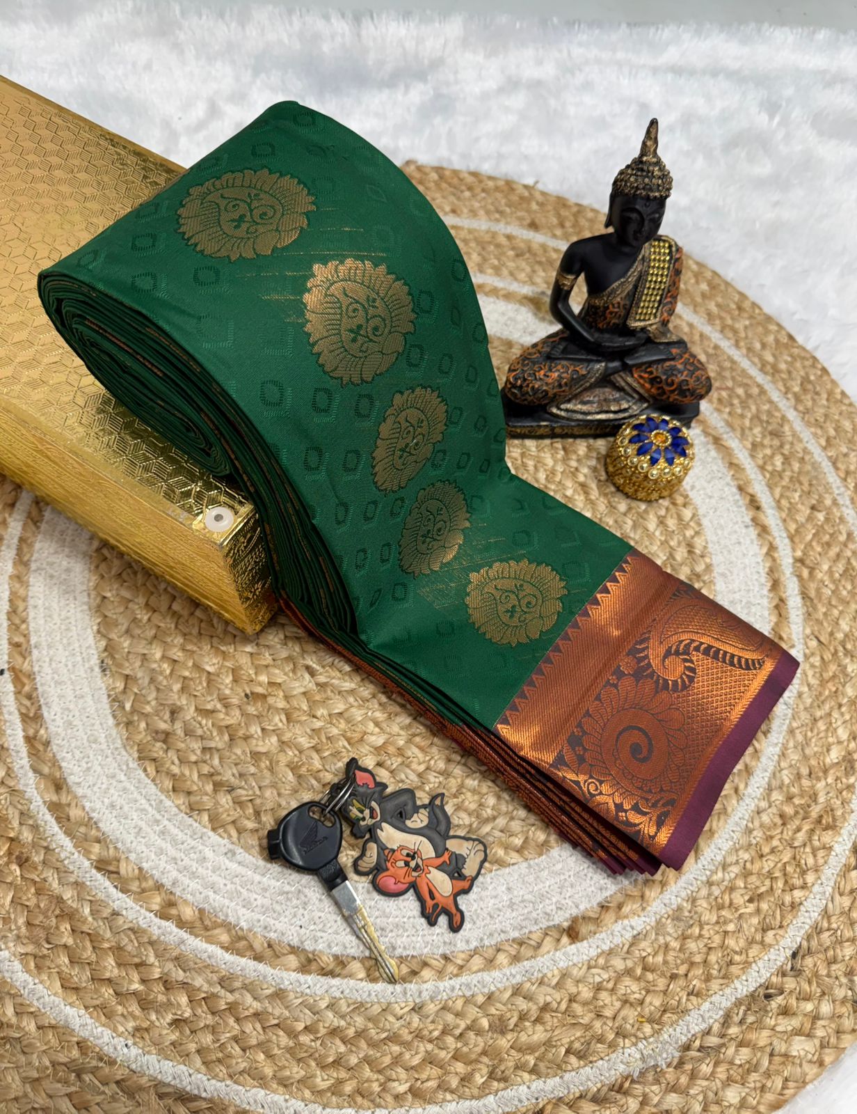 Premium Emboss Saree