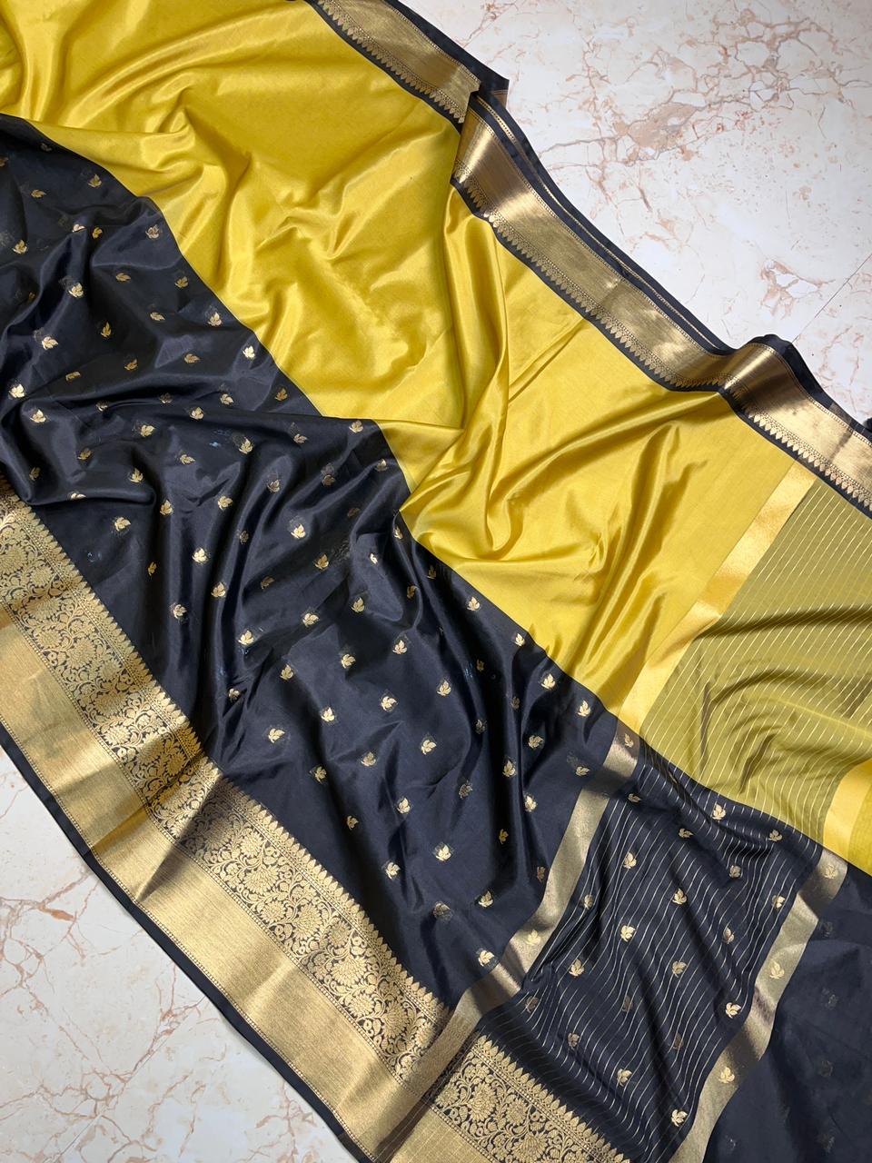 Soft Silk Semi Katan Banarasi Saree
