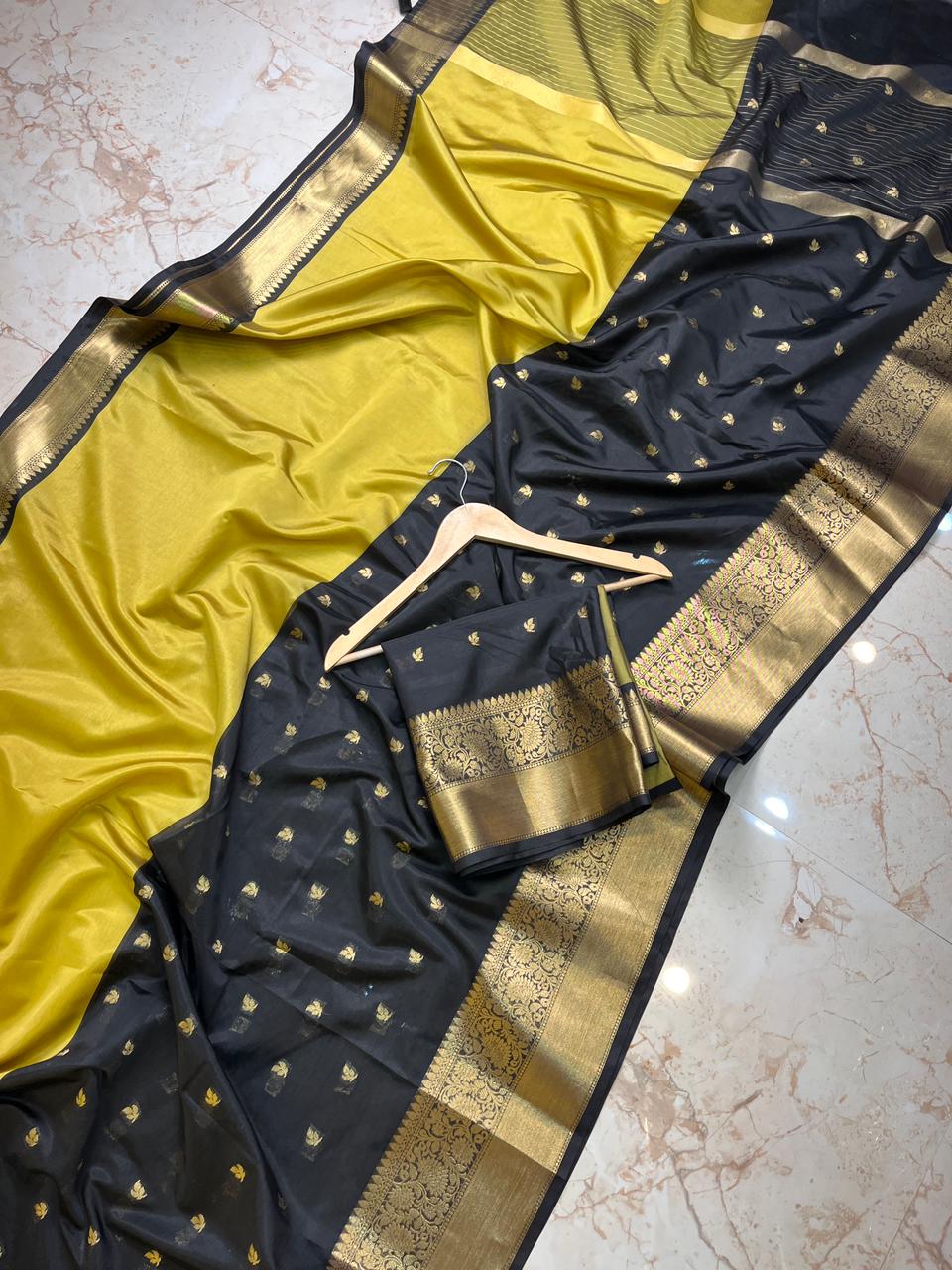 Soft Silk Semi Katan Banarasi Saree