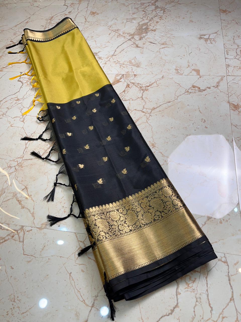 Soft Silk Semi Katan Banarasi Saree