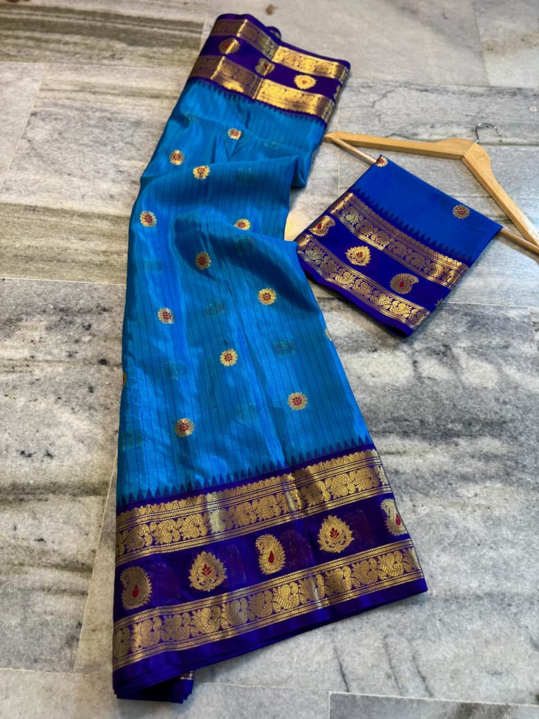Semi Kancheepuram Silk Saree