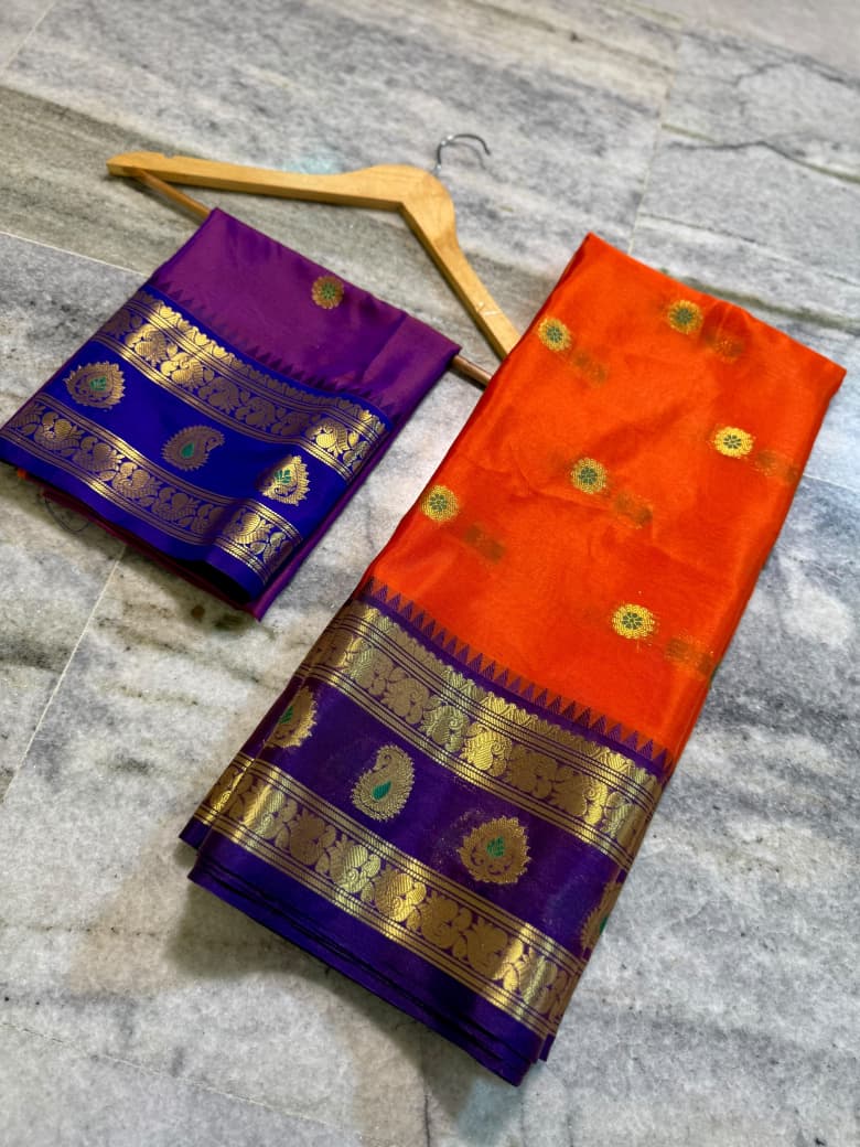 Semi Kancheepuram Silk Saree