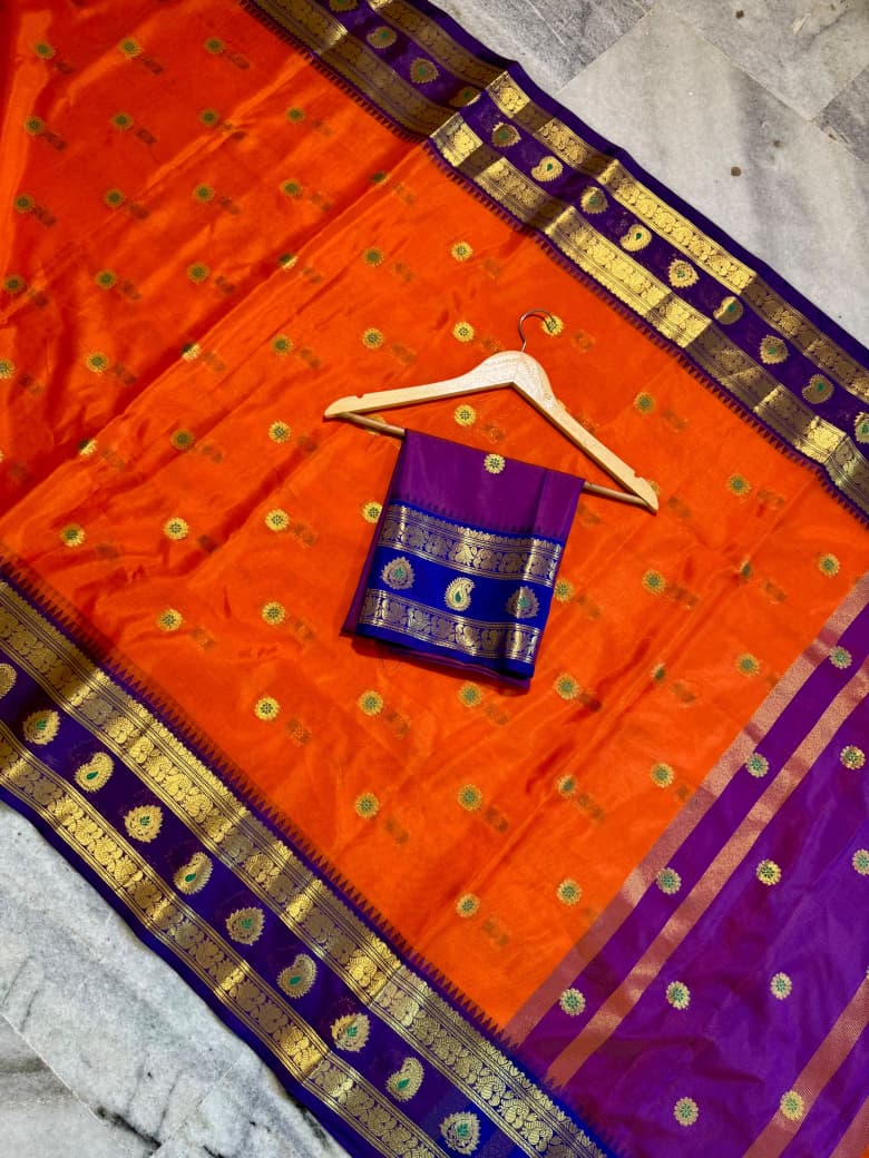 Semi Kancheepuram Silk Saree