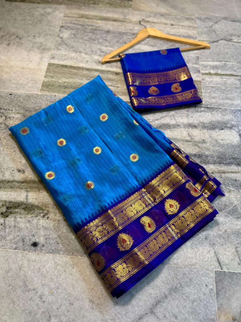 Semi Kancheepuram Silk Saree