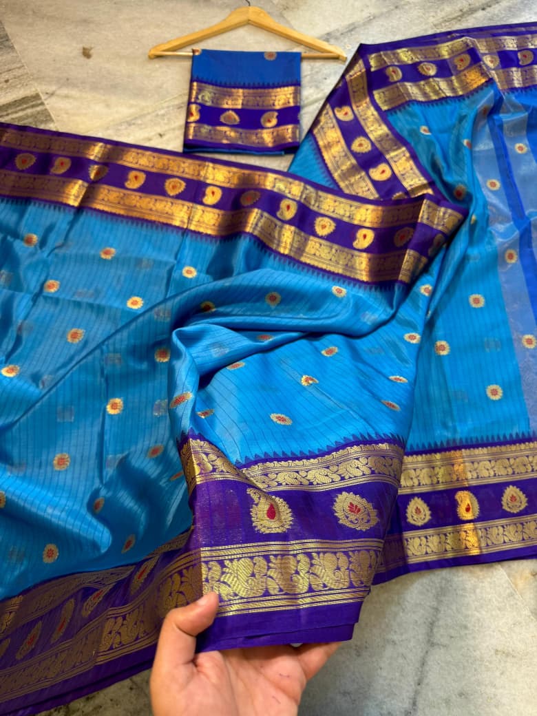 Semi Kancheepuram Silk Saree