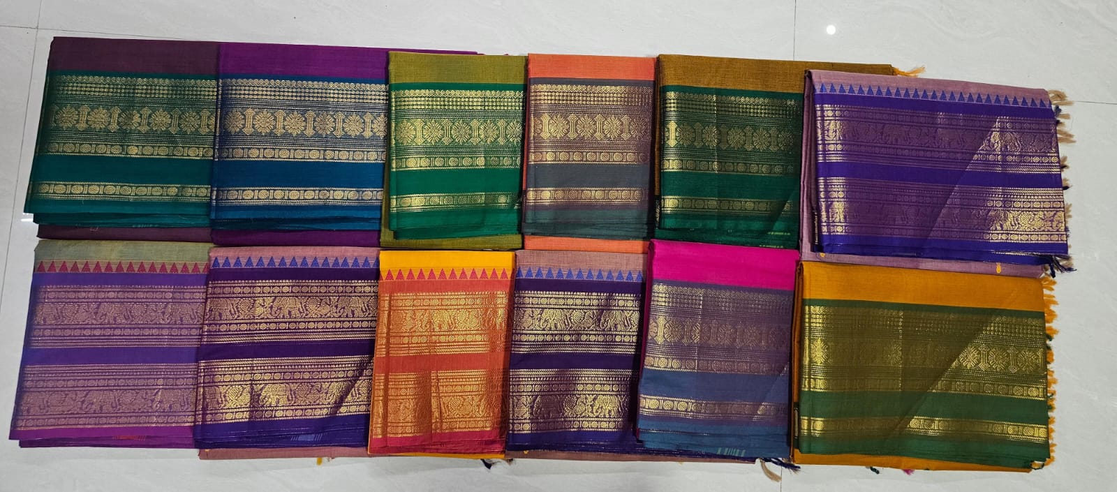 Kanchi Cotton Butta Saree