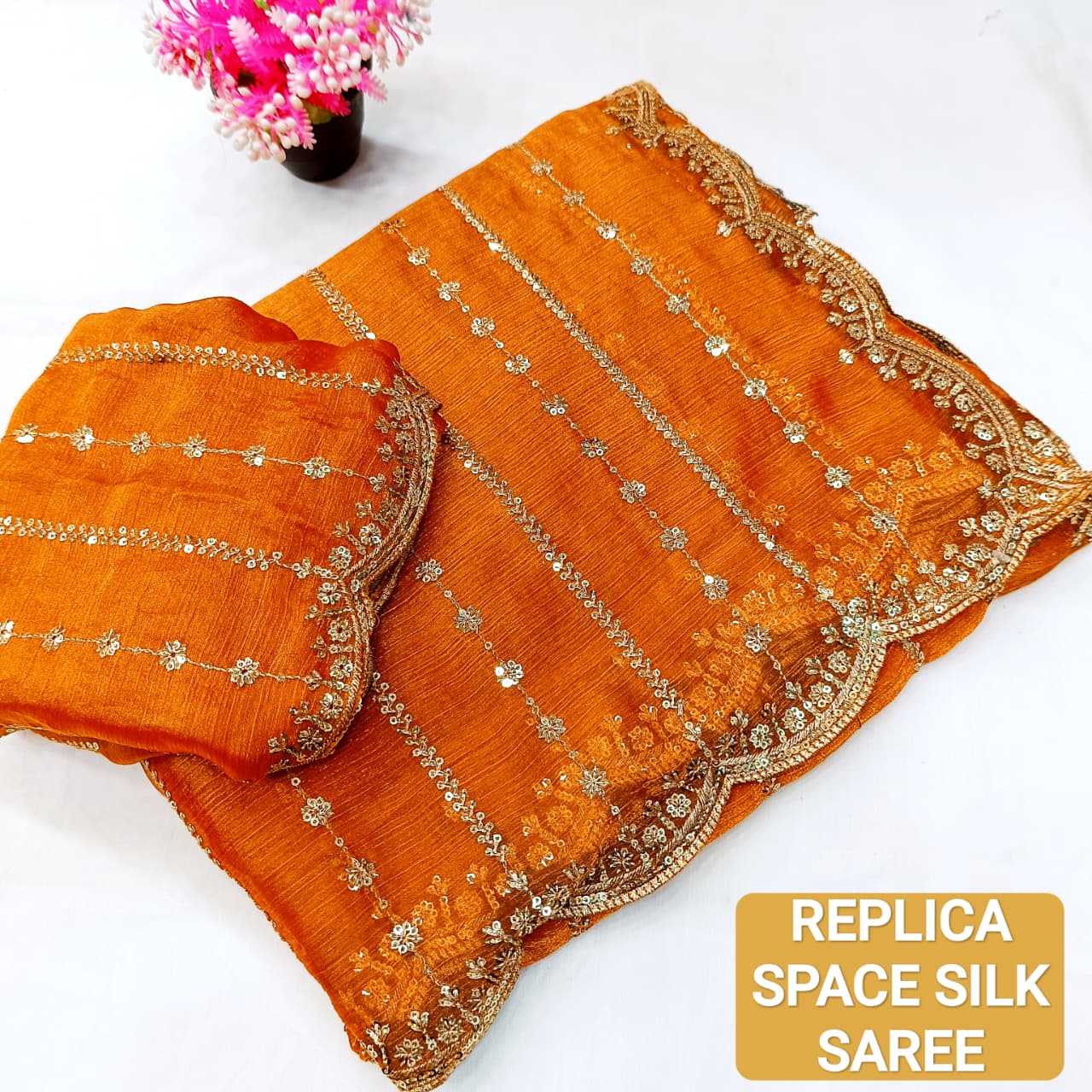 Replica Space Silk Saree
