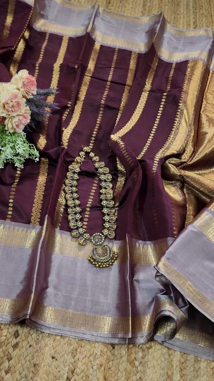 Party Wear Tissue Silk Saree