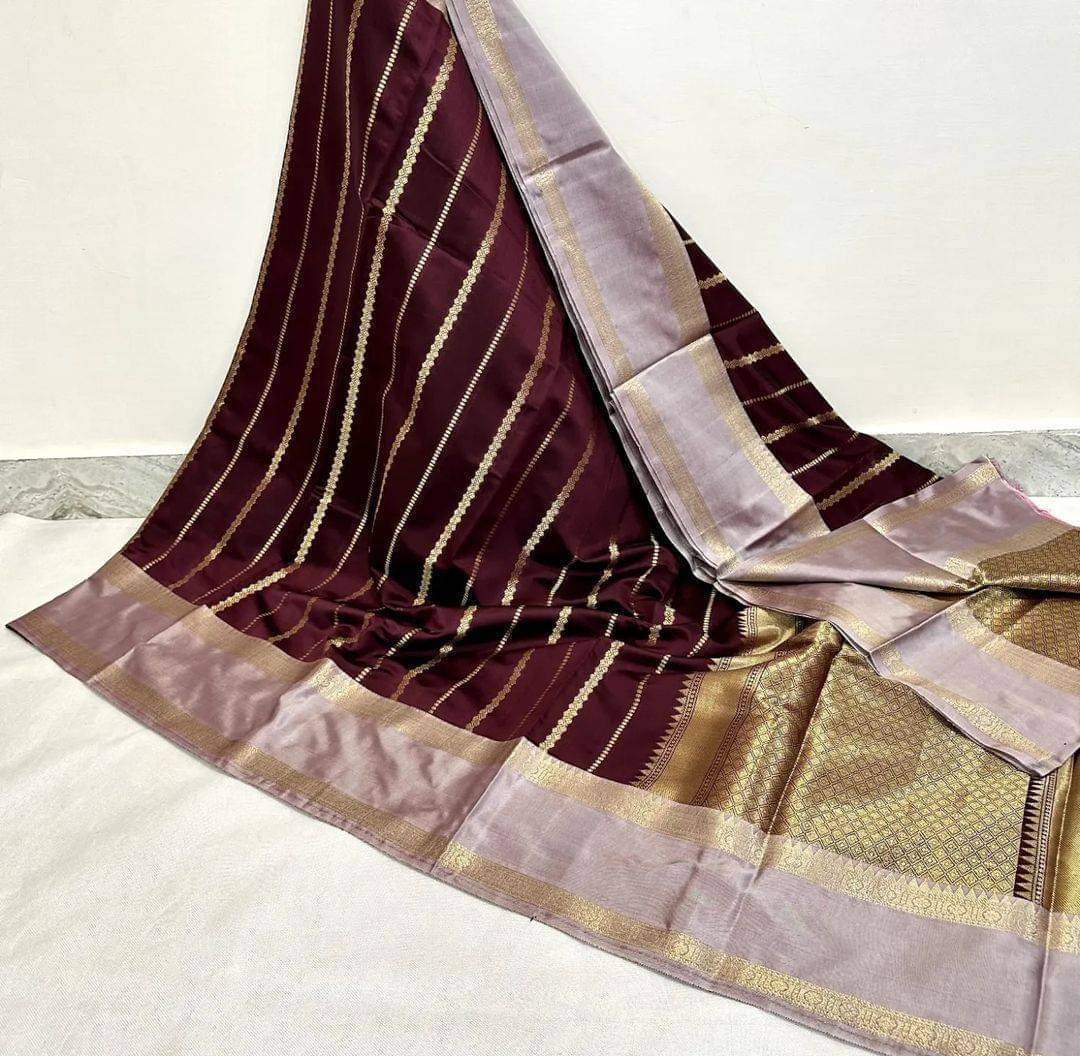 Party Wear Tissue Silk Saree