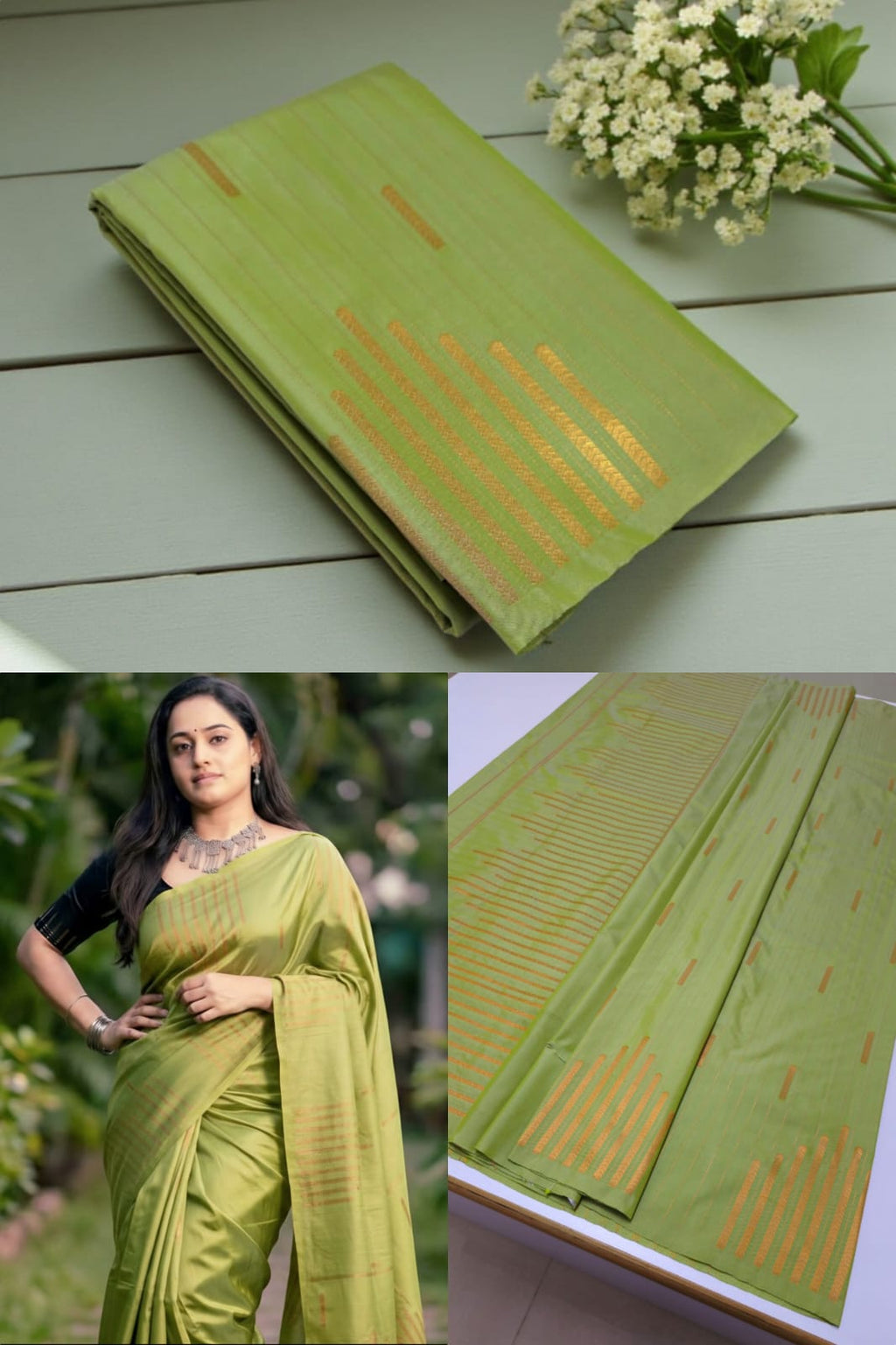 Arani Vairaoosi Soft Silk Sarees with Running Blouse