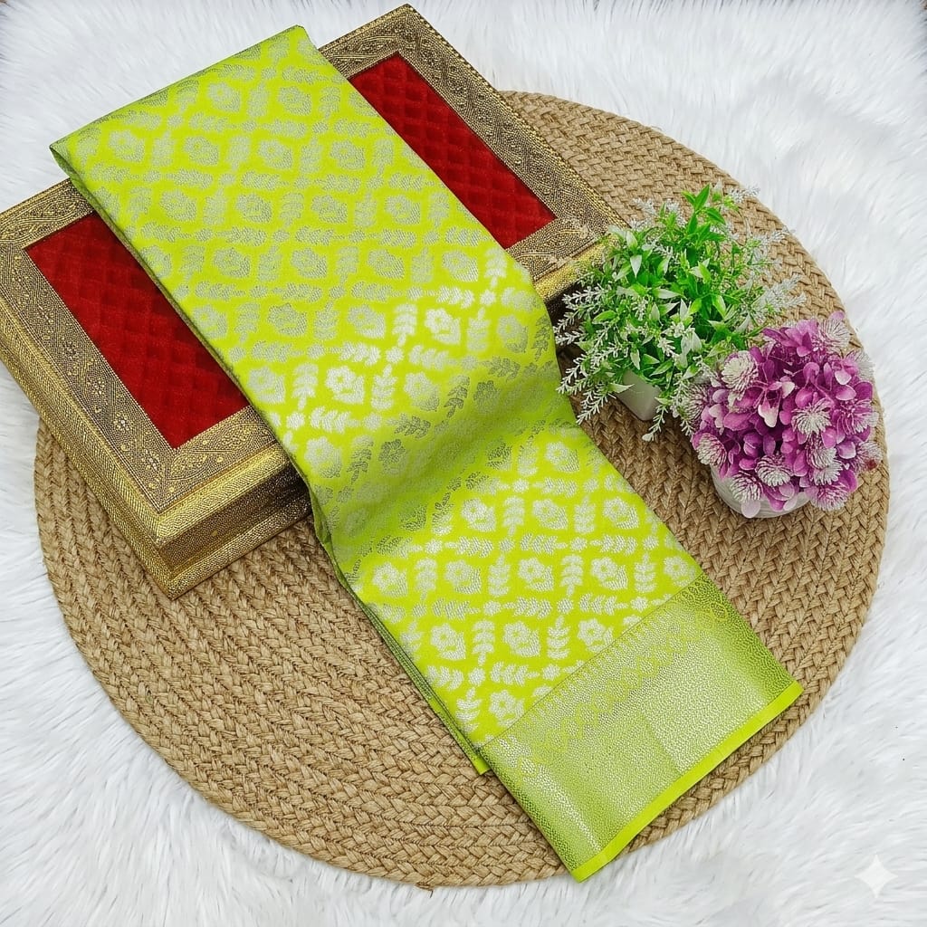 Samuthrika/Vasthrukala Bridal Fancy Silk Saree