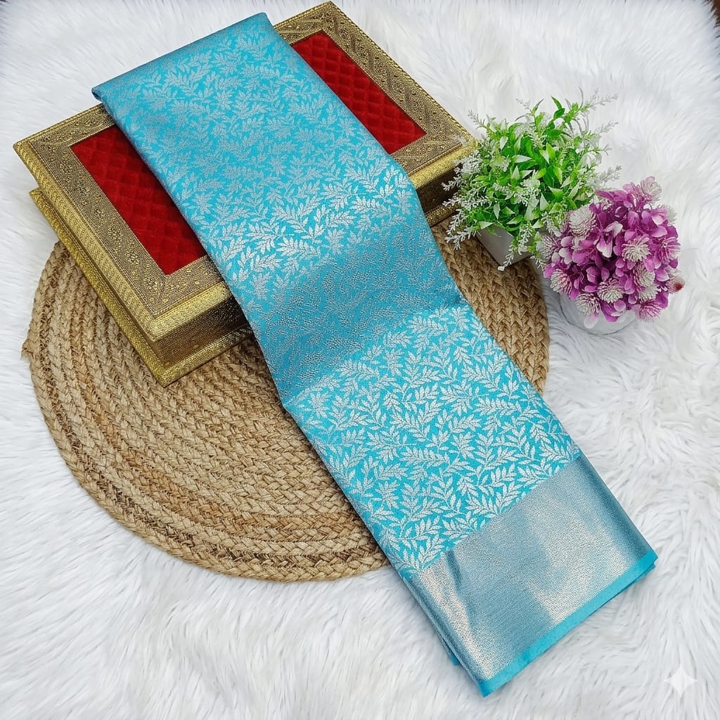 Samuthrika/Vasthrukala Bridal Fancy Silk Saree