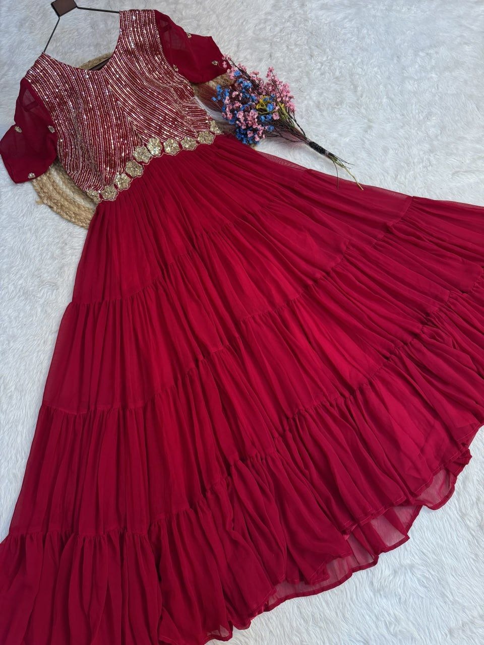 Designer Embroidered Gown