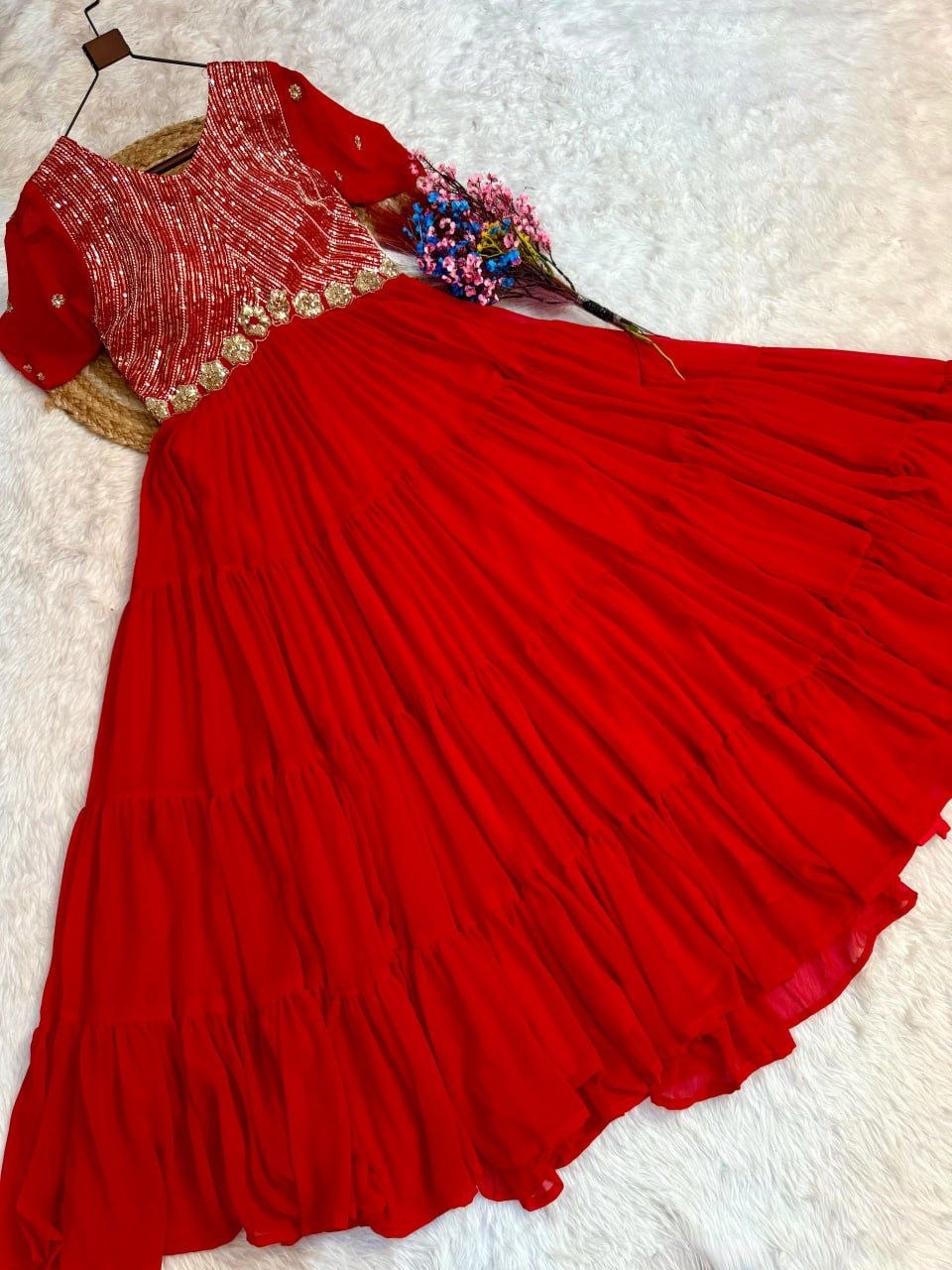 Designer Embroidered Gown