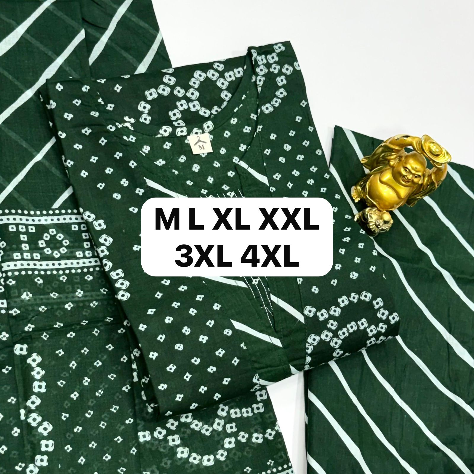 Cotton Camric 3-Piece Suit Set