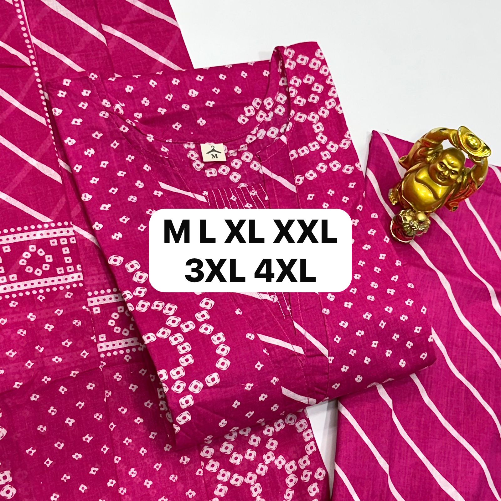 Cotton Camric 3-Piece Suit Set