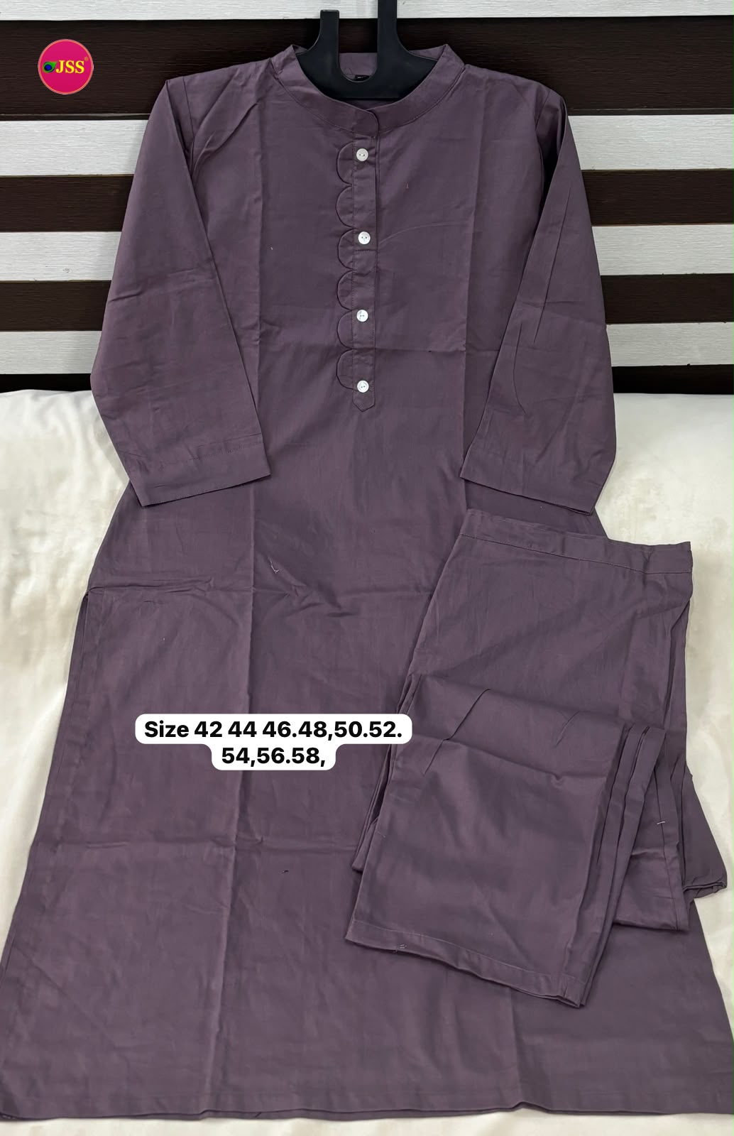 Dabu Cotton Kurti and Pant Set