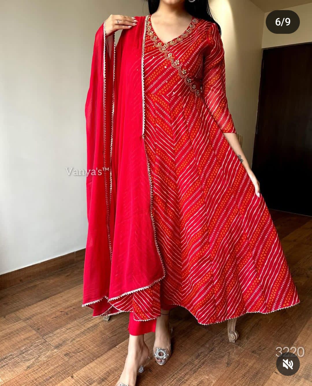 Designer Kurti Set with Pant & Dupatta
