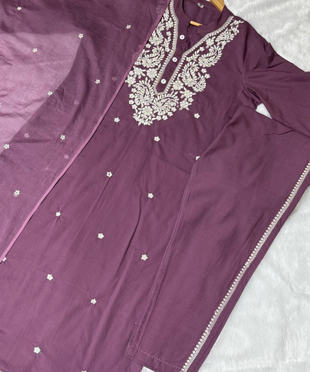 Premium Embroidered Kurta Set