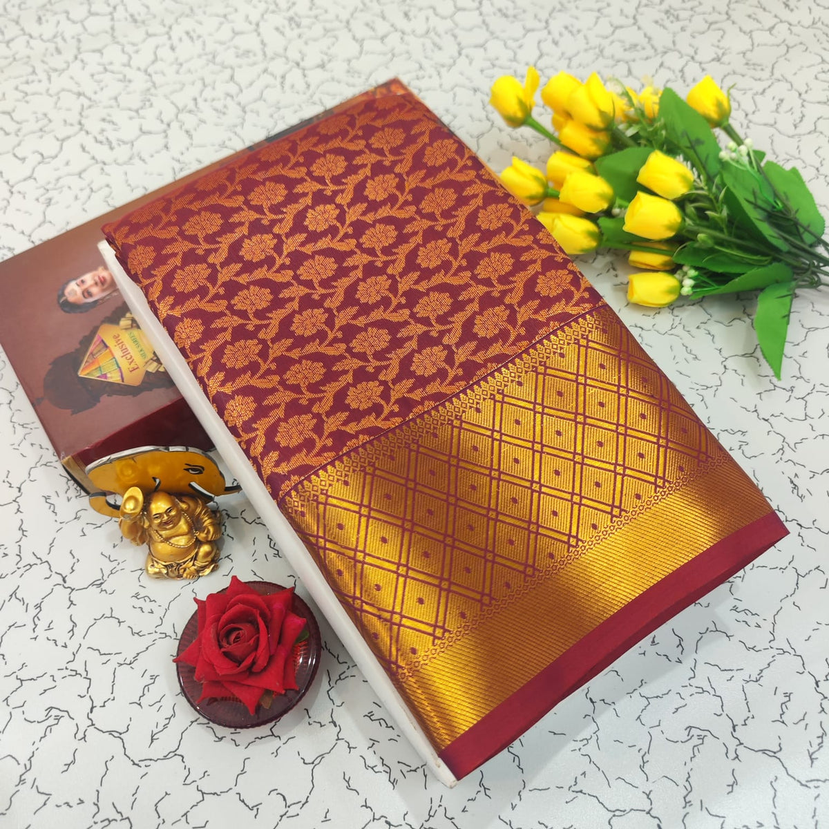 Bridal Brocade Saree