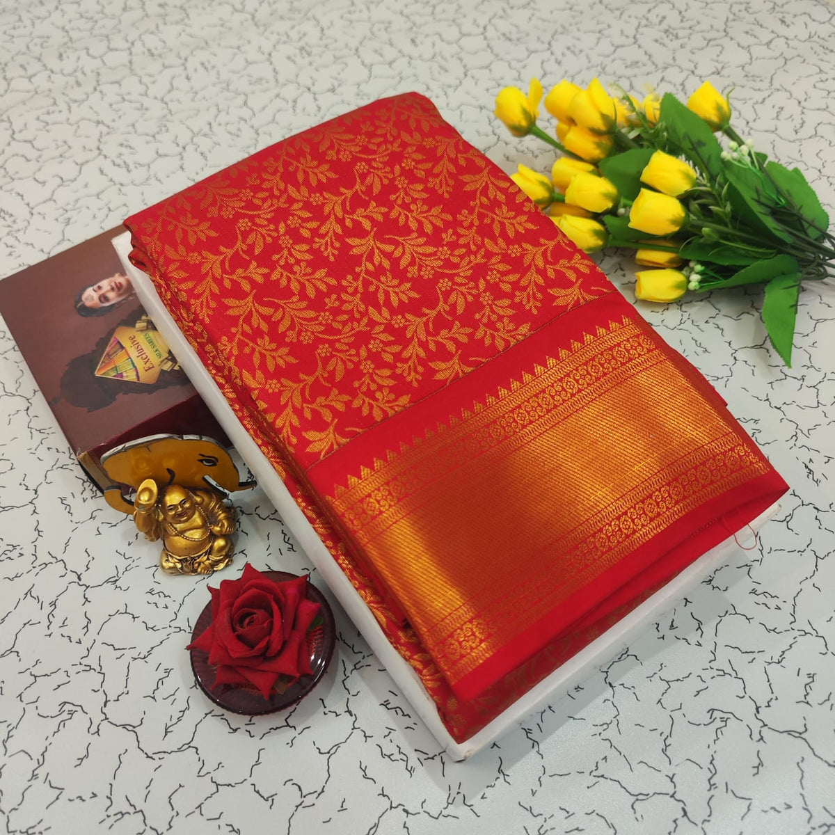 Bridal Brocade Saree