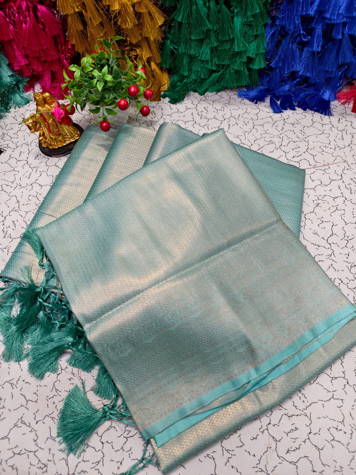 Premium Copper Softy Saree