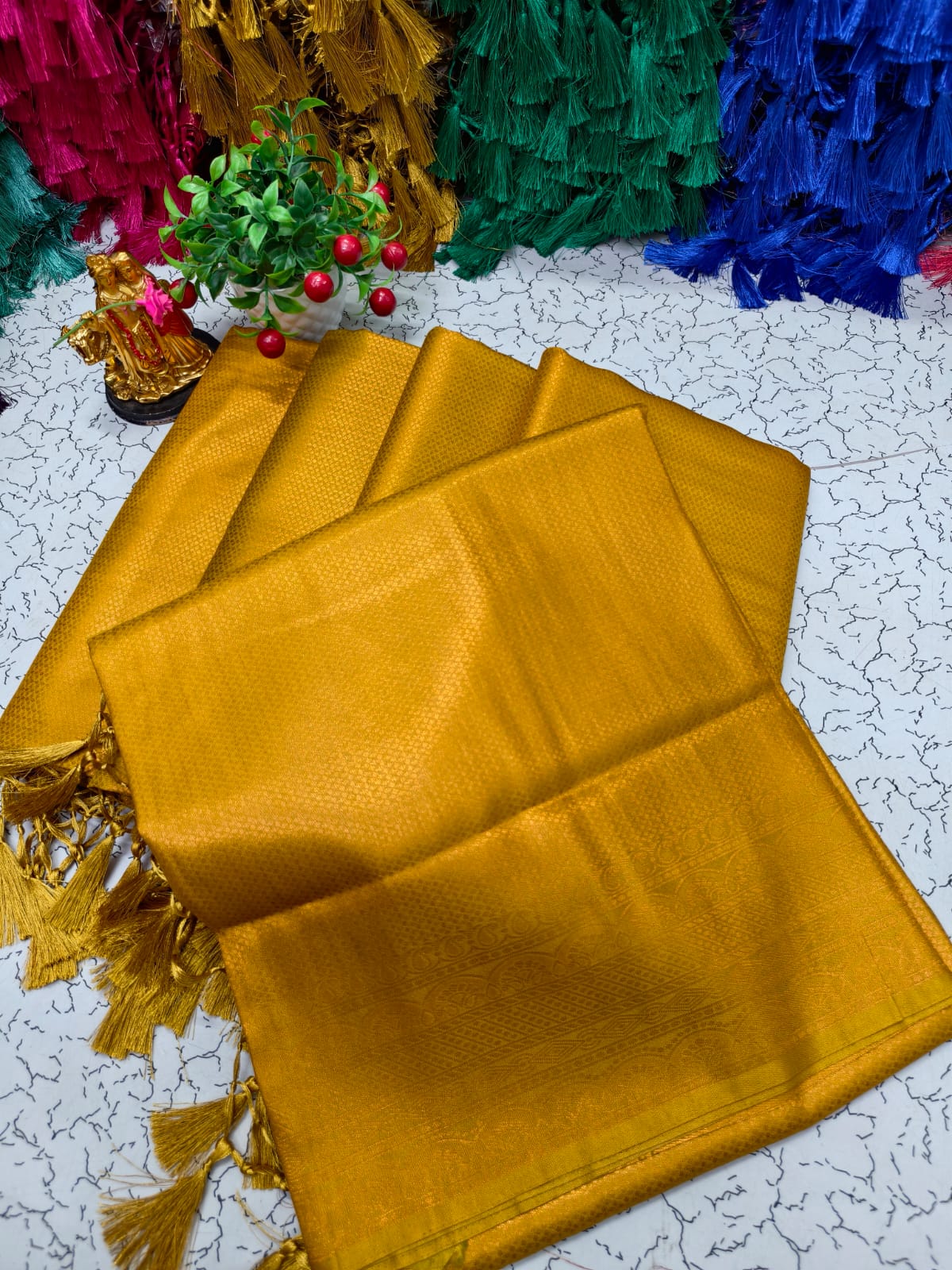 Premium Copper Softy Saree